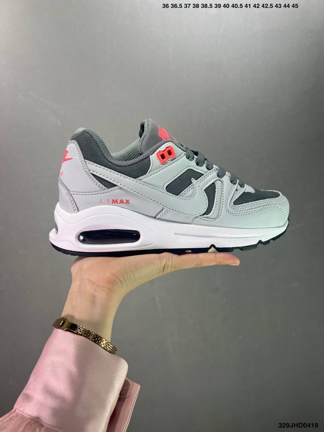 Nike 耐克 网面拼接 Nike耐克男鞋秋新款nike Air Max Command运动鞋防滑耐磨低帮轻便跑步鞋 ！ 货号：629993 100 尺码：40