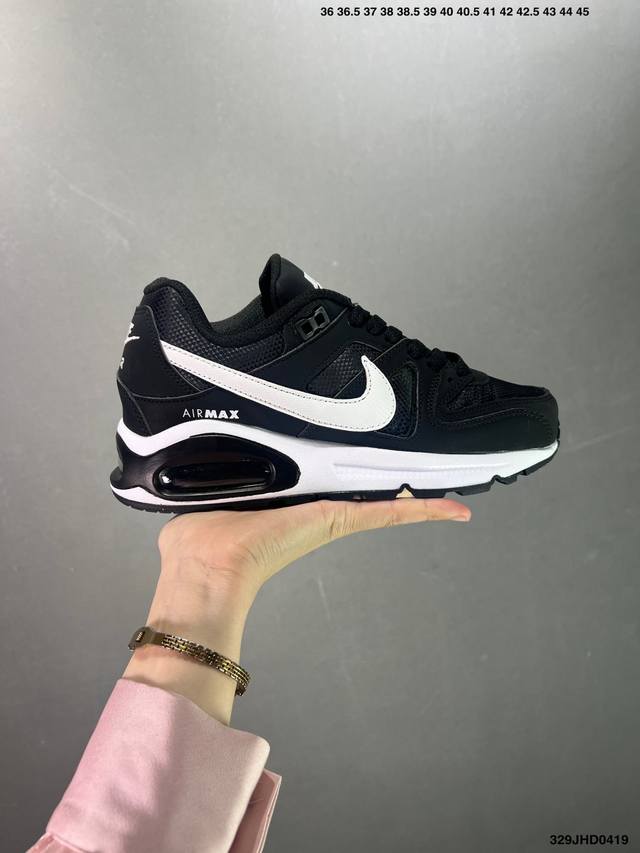 Nike 耐克 网面拼接 Nike耐克男鞋秋新款nike Air Max Command运动鞋防滑耐磨低帮轻便跑步鞋 ！ 货号：629993 100 尺码：40