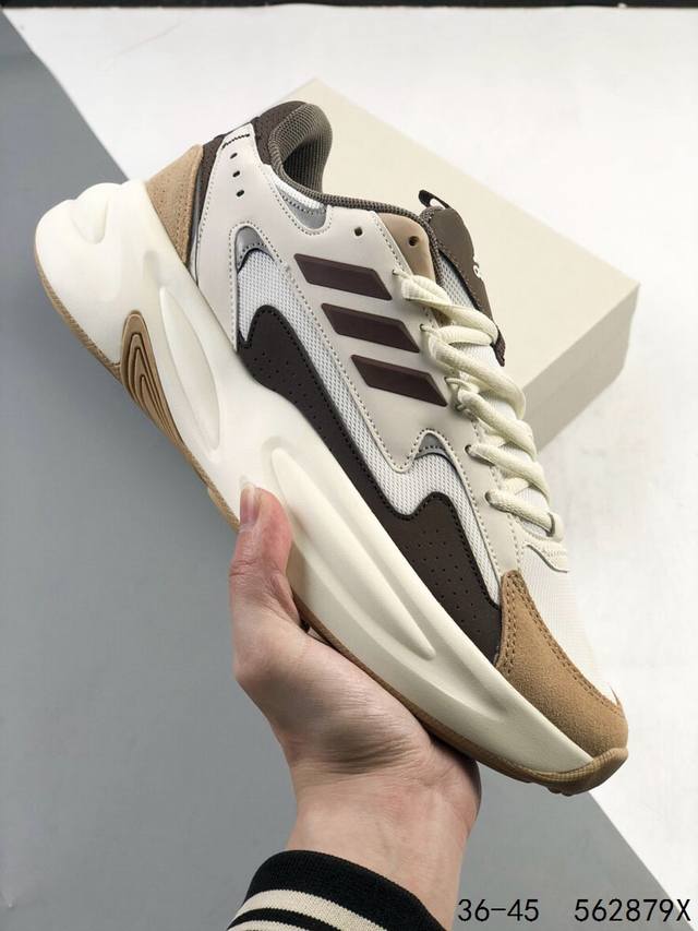 真标带半码 阿迪达斯 Adidas Ozelle Ozwave 新一系列的ad. 潮流复古休闲运动老爹鞋！ 尺码:36-45 Id:562879X - 点击图像关闭