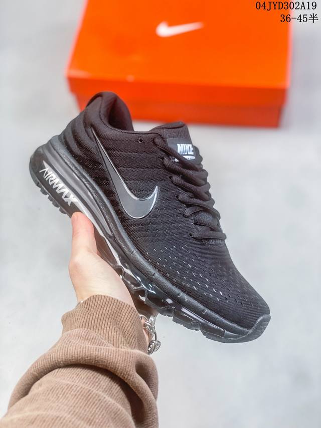 Nike耐克air Max 2017全掌气垫男鞋运动休闲女鞋透气跑步鞋849559 尺码：36-45半 编码：04Jyd302A19