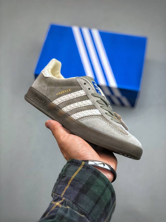 Ad Originals Gazelle Indoor If1807 三叶草复古休闲防滑耐磨低帮板鞋 尺码：36-45 半