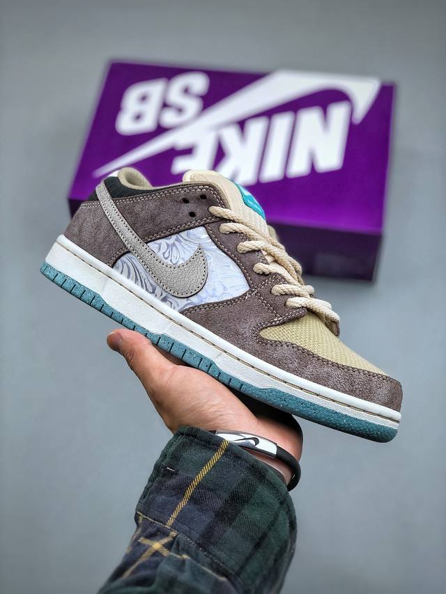 Nk Sb Dunk Low Big Money Savings 大促销主题 浮雕 Sb低帮休闲板鞋 Fz3129-200 #鞋身整体以大地色为主色调，鞋面采用