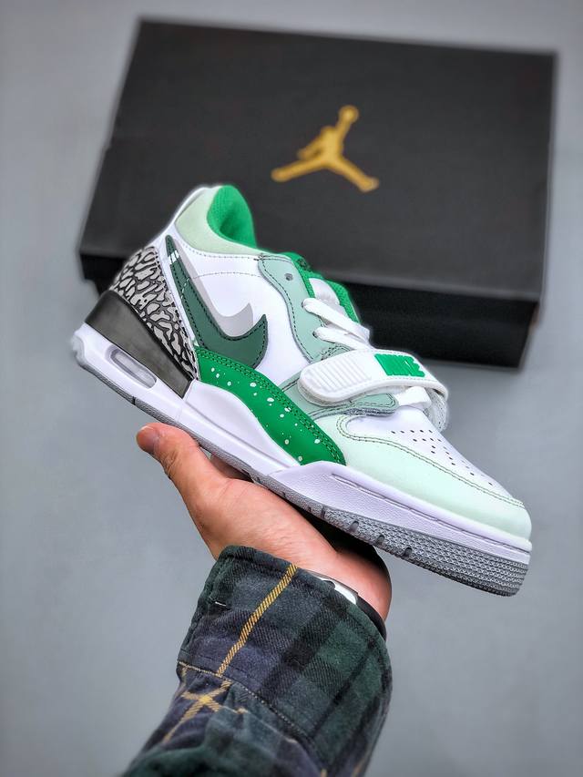 Air Jordan Legacy 312 原厂私磨 原厂纸板 原厂盒装 完美走线 进口头层皮 致力打造精致。乔丹篮球鞋系列 号称 “最强三合一” 的 Jord