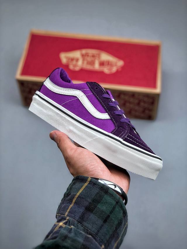 Vans Sk8-Low Reissue S 百搭休闲 轻松舒适 耐磨透气低帮板鞋 尺码：35-44 半