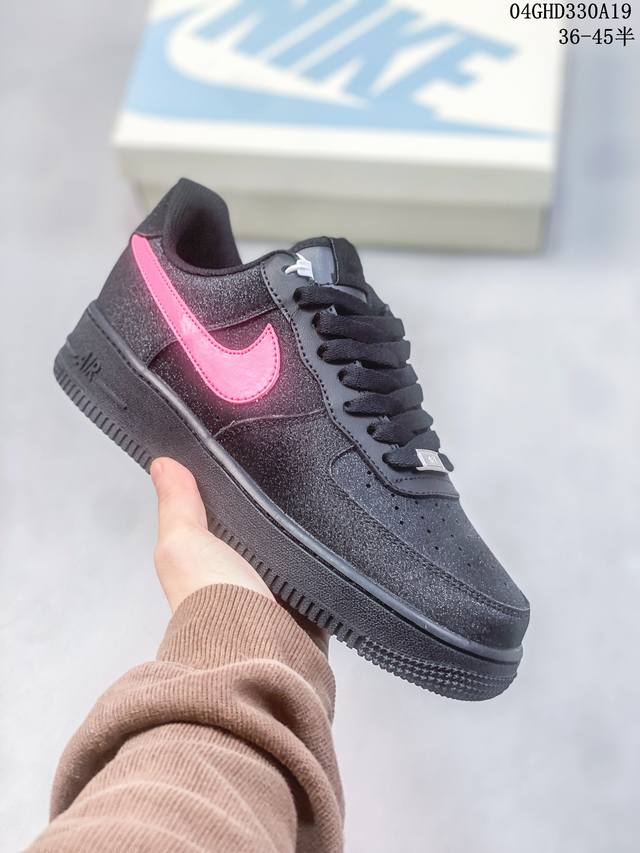 公司级带半码 耐克nike Air Force 1 Low 空军一号低帮休闲板鞋 打造纯正空军版型#专注外贸渠道 全掌内置蜂窝气垫 #原盒配件 原厂中底钢印、拉