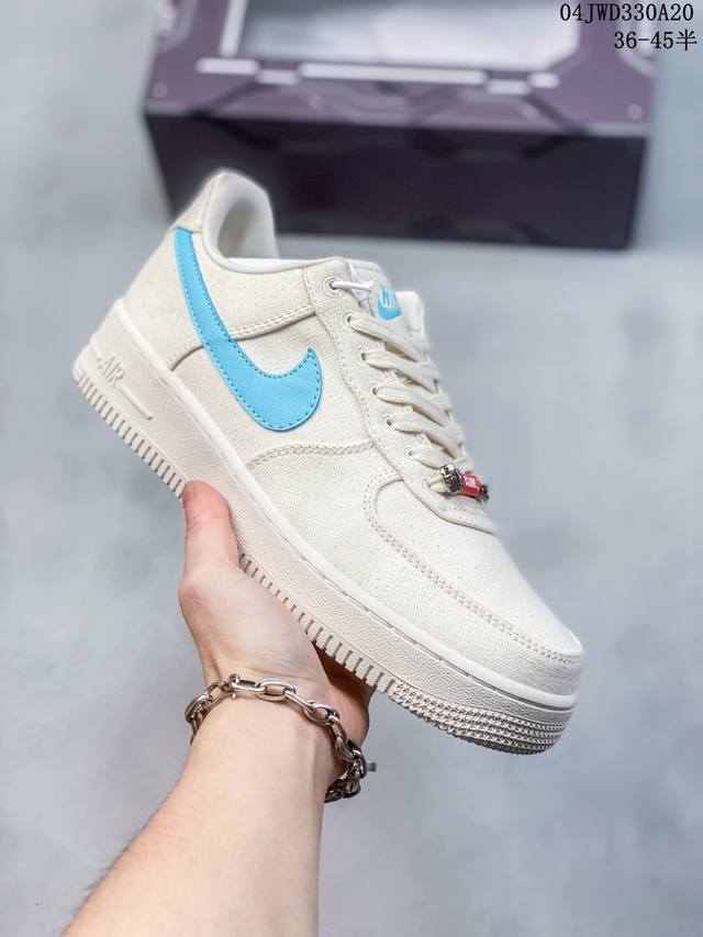 公司级带半码 耐克nike Air Force 1 Low 空军一号低帮休闲板鞋 打造纯正空军版型#专注外贸渠道 全掌内置蜂窝气垫 #原盒配件 原厂中底钢印、拉