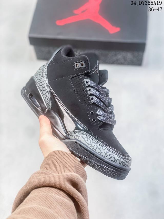 Air Jordan 3 Retro Aj3系列 性价比版本 完美清洁度 最高工艺复刻 原装无色差修正 #原楦原纸板开发 纯正三代版型 #原底真实气垫 回弹反馈