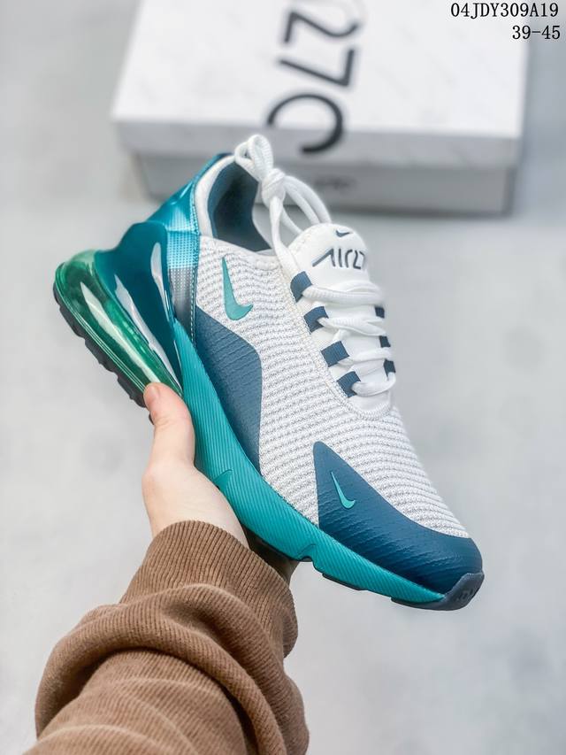 Nike Air Max 270 耐克气垫缓震跑步鞋 织物材质 Size:39-45码 04Jdy309A19