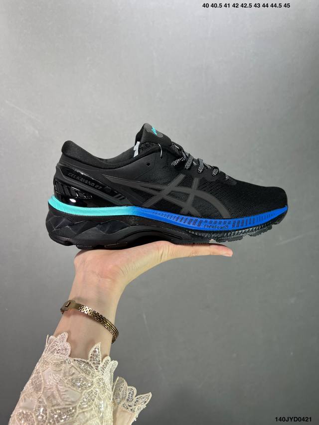 公司级asics Gel-Kayano 27复古单品 亚瑟士系列轻量缓震休闲运动跑步鞋 设计师 Hidenori Yamashita 以 Flash 一词为灵感