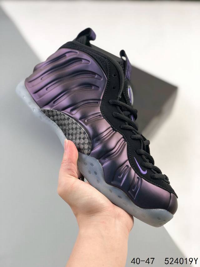 公司级真标带半码！ 耐克nike Wmns Air Foamposite Pro Nba球星安芬尼 哈达威签名喷泡一代中帮休闲运动文化篮球鞋 尺码:40 40.