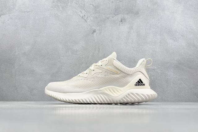 Adidas Alphabounce Beyond M 阿迪达斯 公司级阿尔法 保暖弹力透气贾卡鞋面 正确高弹轻量 发泡德国马牌橡胶大底 Bouncetm中底