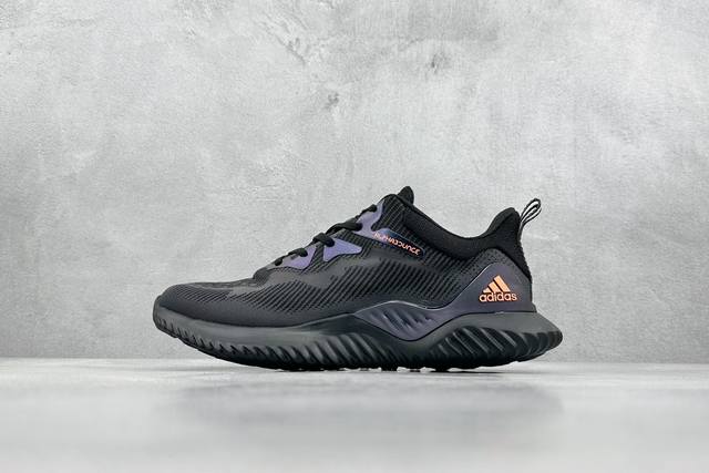 Adidas Alphabounce Beyond M 阿迪达斯 公司级阿尔法 保暖弹力透气贾卡鞋面 正确高弹轻量 发泡德国马牌橡胶大底 Bouncetm中底