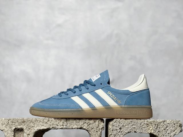 纯原头层版本 Adidas Handball Spezial 三叶草手球特别版圣帕特里克节联名款 全鞋采用yezzy500一样的皮料 进口长绒皮，特殊工艺技术