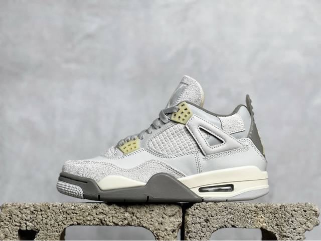 Vt福利回馈 Air Jordan Aj4 Retro 灰兔子 Dv3742-021 口碑大厂出品 原纸板楦头开发 定制优质皮料 完美鞋型匹配公司货 正确tpu