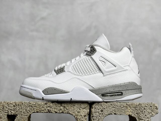 Vt福利回馈 Air Jordan Aj4 Retro 奥利奥 Ct8527-100 口碑大厂出品 原纸板楦头开发 定制优质皮料 完美鞋型匹配公司货 正确tpu