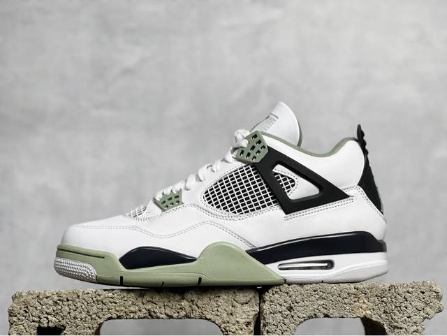 Vt福利回馈 Air Jordan Aj4 Retro 鼠尾草 Aq9129-103 口碑大厂出品 原纸板楦头开发 定制优质皮料 完美鞋型匹配公司货 正确tpu