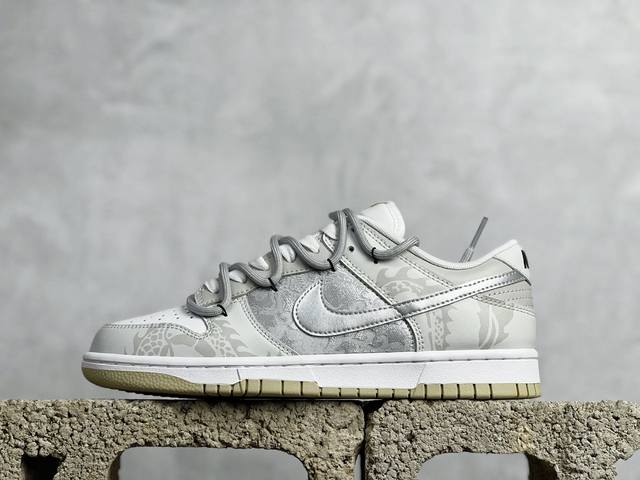 Yc纯原 Nk Dunk Low 龙年限定 玲珑银灰 Dv0833-100 定制系列天花板 无原鞋不开发 全系列得物原鞋一比一校对开发 配色持续更新中 终端对接