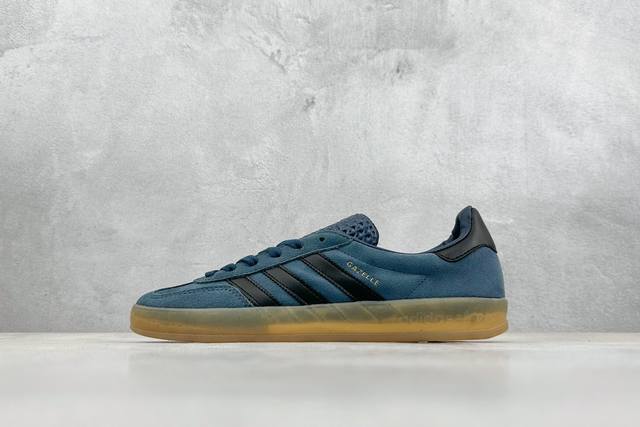 Xl版 Ad Originals Gazelle Indoor 三叶草复古休闲运动板鞋 原装公司级 鞋面采用反绒革组合环保纤维革材质，外置rb橡胶大底，耐磨不打