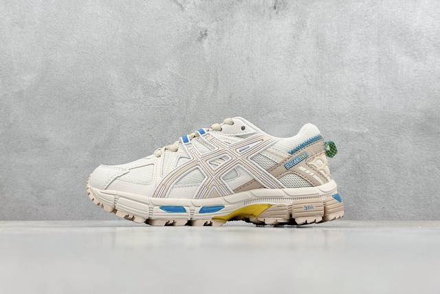 Asics Gel-Kahana 8 亚瑟士越野跑步鞋抓地稳定运动鞋缓震耐磨跑鞋 融合机能和户外潮流强势回归 核心科技gel内置于后跟 配合speva弹性中底