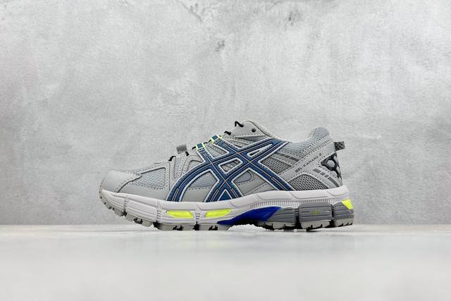 Asics Gel-Kahana 8 亚瑟士越野跑步鞋抓地稳定运动鞋缓震耐磨跑鞋 融合机能和户外潮流强势回归 核心科技gel内置于后跟 配合speva弹性中底