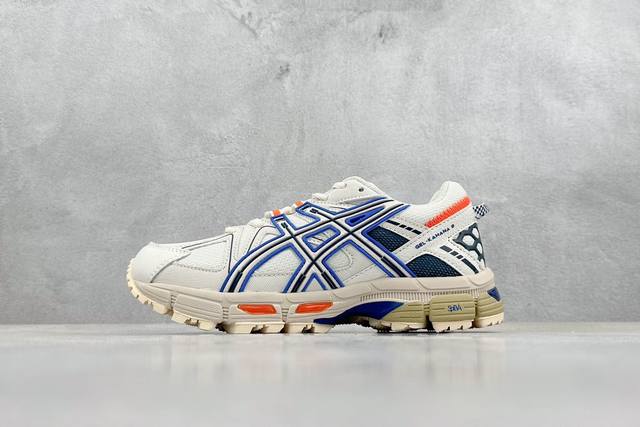 Asics Gel-Kahana 8 亚瑟士越野跑步鞋抓地稳定运动鞋缓震耐磨跑鞋 融合机能和户外潮流强势回归 核心科技gel内置于后跟 配合speva弹性中底