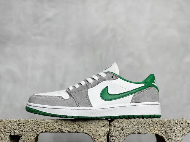 Air Jordan 1 Low Golf Aj1 乔1全新高尔夫版 灰白绿配色 Dd9315-112 尺码：36 36.5 37.5 38 38.5 39 4