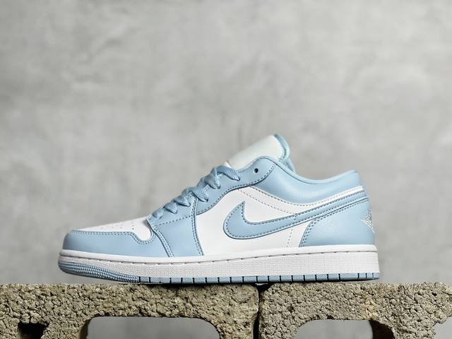 Vt 重磅福利 Vt版 Jordan Air Jordan 1 Low 'Aluminum 北卡蓝 货号：Dc0774-141 尺码：36 36.5 37.5