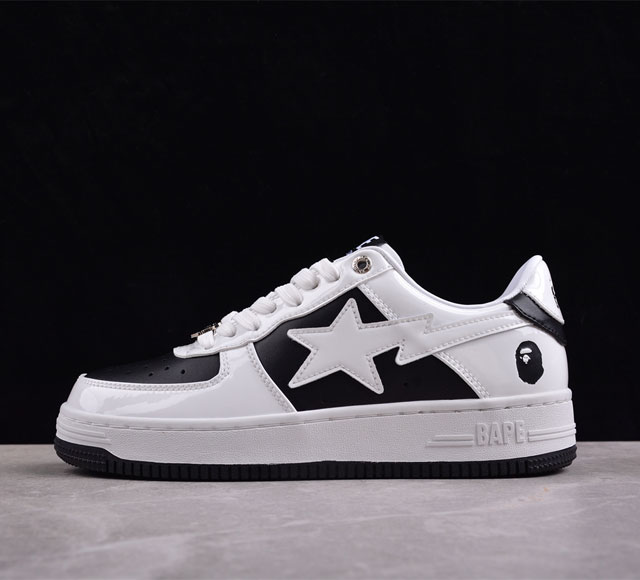 Bape Sta Tokyo 潮流教父nigo 品牌 猿人头经典滑板百搭休闲运动板鞋 1K30191328 #原鞋开发 正确色卡 欢迎对比 经典猿人头设计 纯正