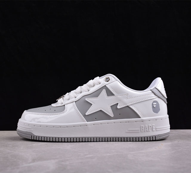 Bape Sta Tokyo 潮流教父nigo 品牌 猿人头经典滑板百搭休闲运动板鞋 1K30191328 #原鞋开发 正确色卡 欢迎对比 经典猿人头设计 纯正