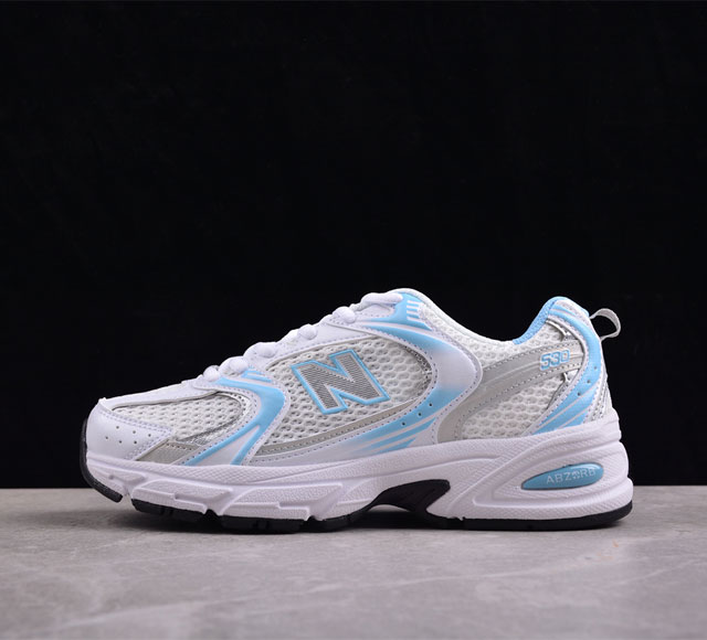 公司级 New Balance Nb530系列复古休闲慢跑鞋mr530Bb 公司级品质 采用原厂材料和胶水 供货天猫混迹各大专柜商场 全套模具 纯原装皮料切割