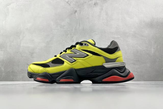 C版 放店私 大厂出品 New Balance Nb 9060黄灰色 货号：U9060Nrg 尺码：36 36.5 37.5 38 38.5 39 40 40.