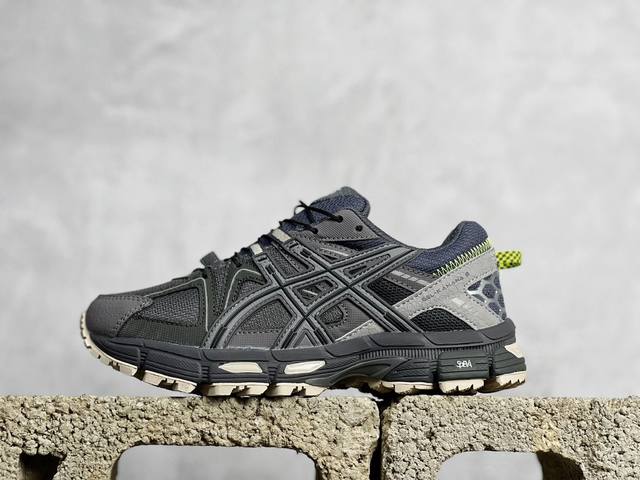 放店私 Asics Gel-Kahana 8 亚瑟士越野跑步鞋抓地稳定运动鞋缓震耐磨跑鞋 融合机能和户外潮流强势回归 核心科技gel内置于后跟 配合speva弹