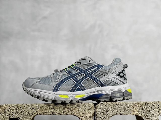 放店私 Asics Gel-Kahana 8 亚瑟士越野跑步鞋抓地稳定运动鞋缓震耐磨跑鞋 融合机能和户外潮流强势回归 核心科技gel内置于后跟 配合speva弹