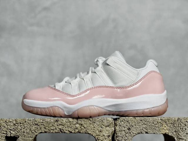 Kz神版 放店私 Air Jordan Aj11 Low Wmns Legend Pink 低帮 白粉 Ah7680-160 市场中端王者 耗时半年巨作 全套原