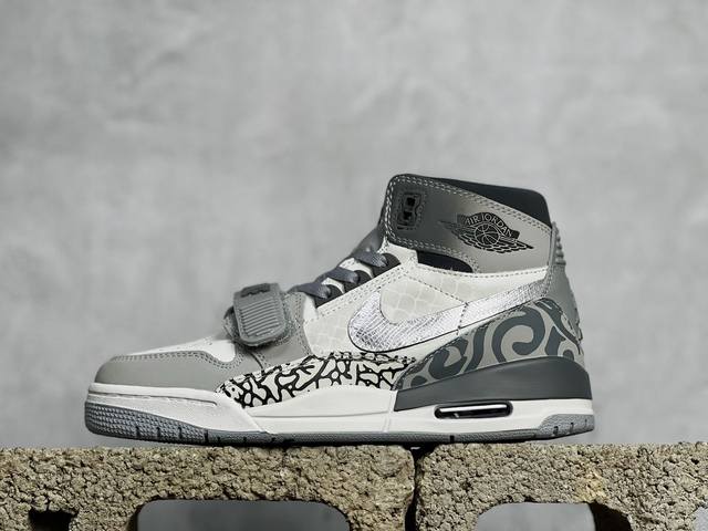 放店私 Air Jordan Legacy 312 ”慵懒大熊猫“国风特殊手绘 私人定制 银灰龙影 乔丹篮球鞋系列 号称 “最强三合一” 的 Jordan Le