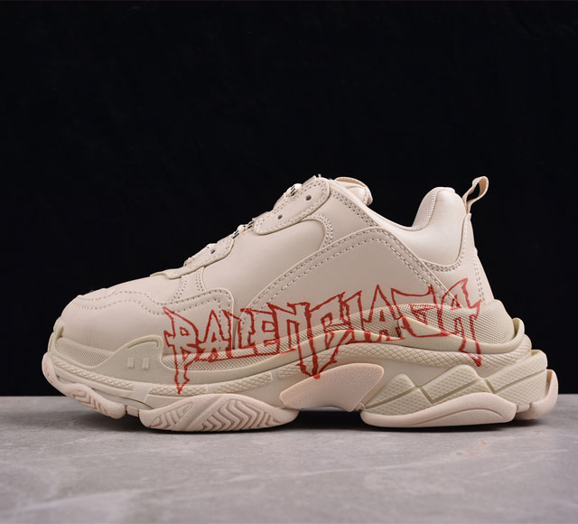 Balenciaga 巴黎世家 Triple S Sneaker 复古老爹鞋w2Fay9016 复古老爹鞋 官方原配套鞋盒 鞋带 防尘纸配套齐全 尺码：35 3