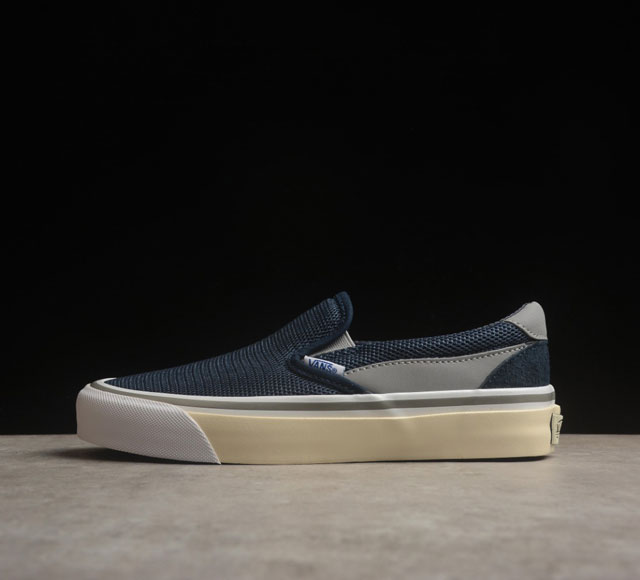 Vans Tdc Tokyo Design Collective Old Skool Slip-On Premium 高阶支线拼接系列低帮休闲板鞋 Vn000M