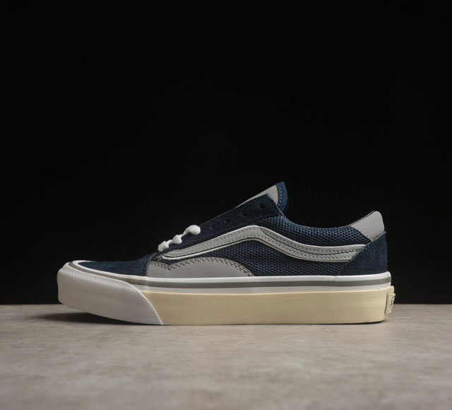 Vans Tdc Tokyo Design Collective Old Skool Slip-On Premium 高阶支线拼接系列低帮休闲板鞋 Vn000M