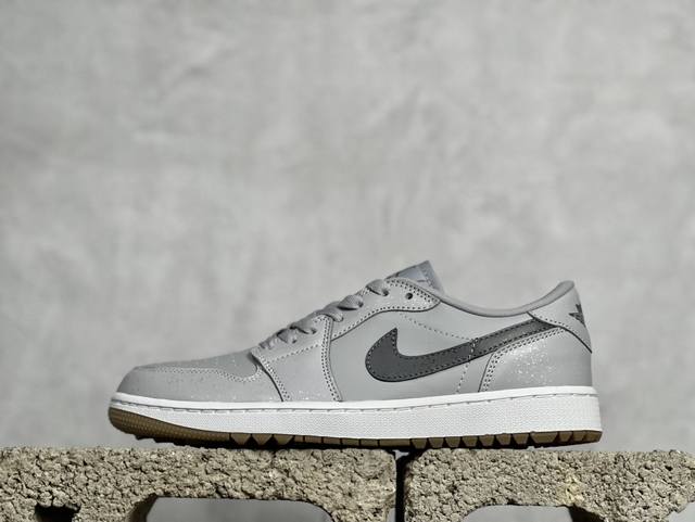 Dt版 放店私 Air Jordan 1 Low Golf Aj1 乔1全新高尔夫版 生胶灰 Dd9315-006 #市售最高品质 原鞋开发 大厂代工流水线打造