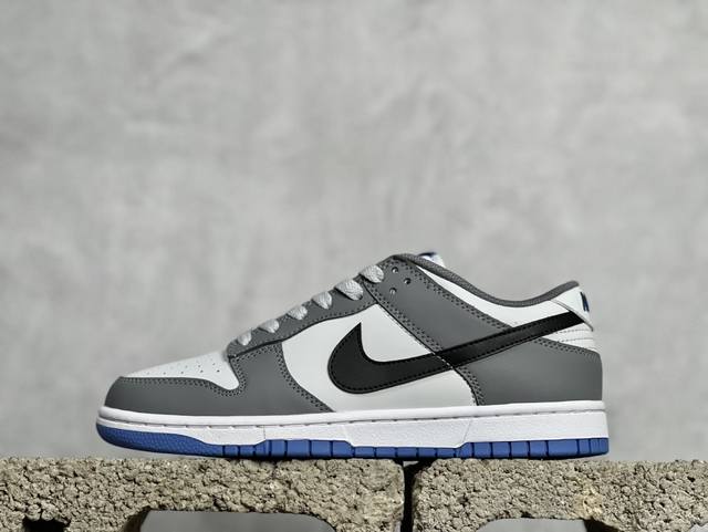 外贸版 放店私 Nk Dunk Low 白蓝灰 Sb低帮休闲板鞋 Fb9109-001 尺码：36 36.5 37.5 38 38.5 39 40 40.5 4