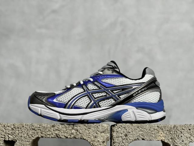 福利特价 放店私 Asics Gt-2160 亚瑟士运动休闲透气专业跑鞋 鞋面的包裹性 延展性相当好 鞋头位置双层镂空能保证一定的透气性 鞋底柔软也能够兼具支撑