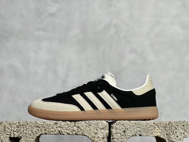 B版 放店私 阿迪达斯 德训鞋 Adidas Originals Samba Og Shoes 经典运动鞋小白鞋 T头鞋 男女板鞋 彰显休闲摩登风情的时尚经典鞋