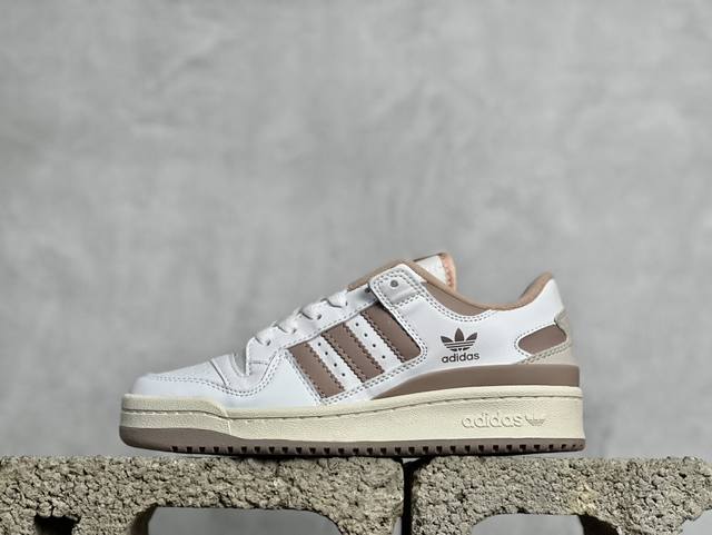 Yh版 放店私 Adidas Originals Forum 84 Low 全网最高版本 最性价比版本 独家原盒 真头层版本 原数据独家二代私模大底 原厂大底网