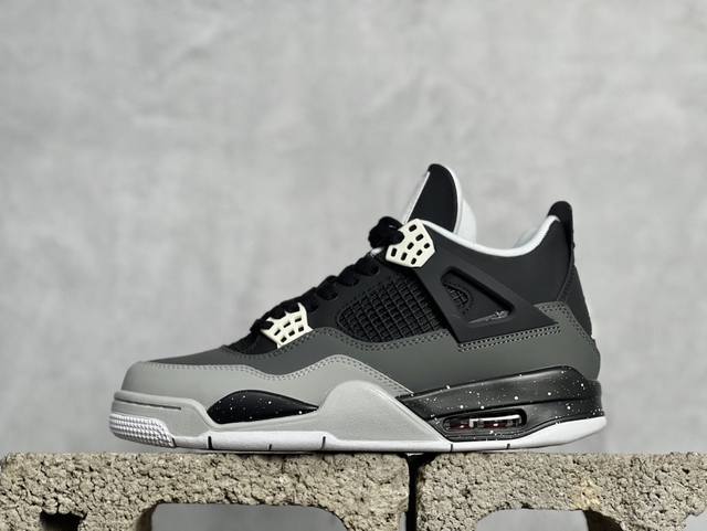 小绿x Jordan Air Jordan 4 Retro Fear Pack 恐惧 奥利奥 黑白全新批次出货 原厂模具开模 进口皮料 原盒原配 尺码 36-4