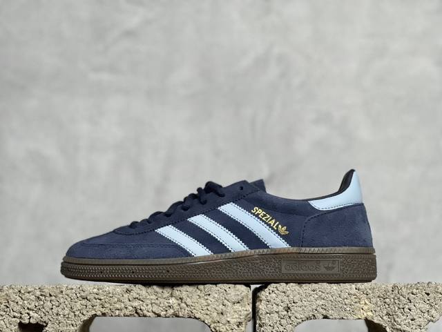 Zx神版 放店私 Adidas Originals Handball Spzl 蓝棕 货号：Bd7633 尺码：35 36 36.5 37.5 38 38.5