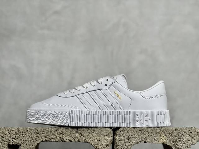 R版 Adidas Outdoor男女厚底松糕增高板鞋 尺码：35-45 编码：26