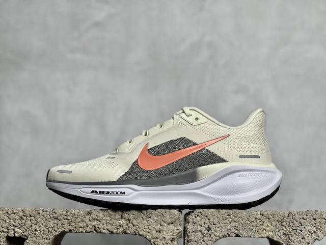 Nk Air Zoom Pegasus 41 鞋面采用外层由韧性纱线+内层网眼布的设计，在确保稳定性和耐久性的同时，也保证了贴合舒适及透气性能 此外，鞋带孔也从