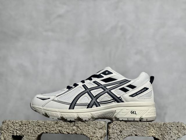 Asics Gel-Venturem 6 亚瑟士舒适透气运动跑鞋 #鞋面采用新的单丝纤维工程网布鞋面，提供轻量的穿着感和舒适的透气性。Flytefoam双层复合