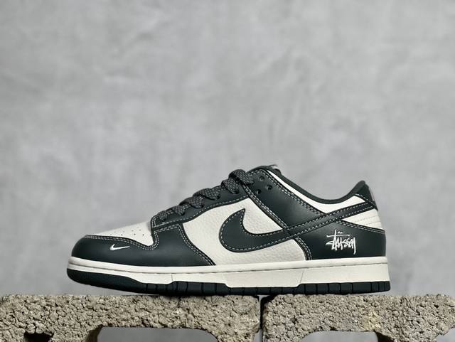 Nk Sb Dunk Low 斯图西联名-藏青满天星 周年高端定制 低帮休闲板鞋 Bb9898-003 #定制鞋盒 大厂纯原品质出货 超高清洁度 皮料切割干净无