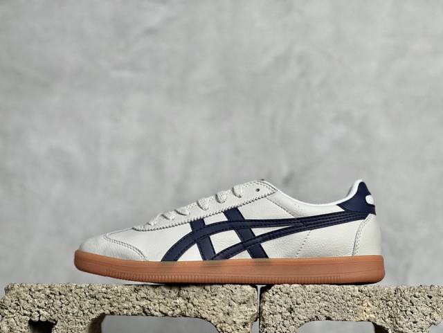 Pf版 Asics Onitsuka Tige Tokuten 亚瑟士鬼冢虎男女士复古跑鞋街拍潮鞋低帮板鞋经典款中性复古运动鞋 轻盈舒适 时尚与复古与一体 轻盈